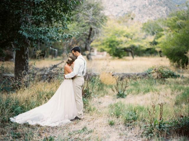DIY Ranch Wedding: Couple Portrait
