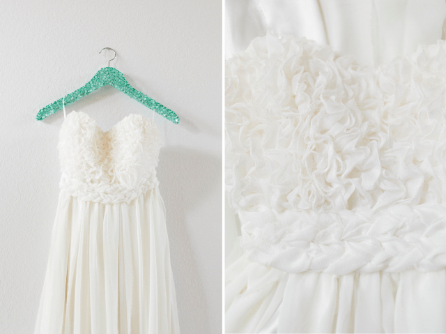 Ocean Bliss Inspired Wedding: Dress Details