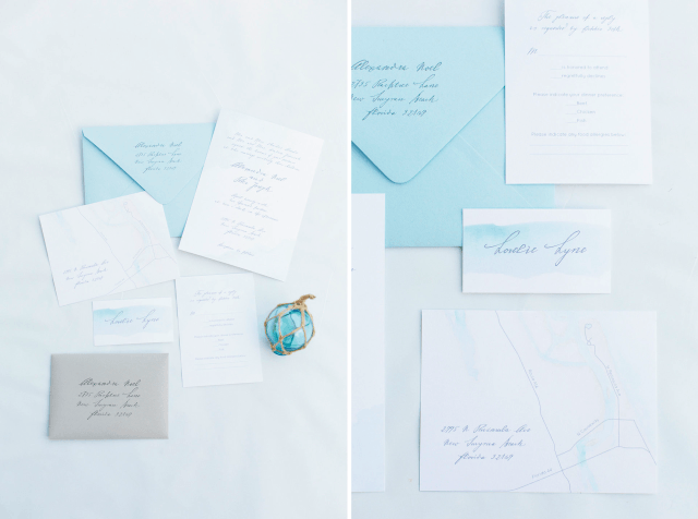 Ocean Bliss Inspiration: Invites & Paper Goods