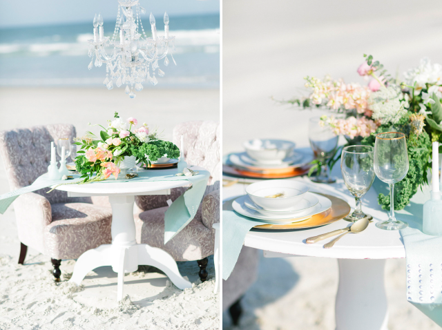 Ocean Bliss Inspiration: Sweetheart Table 