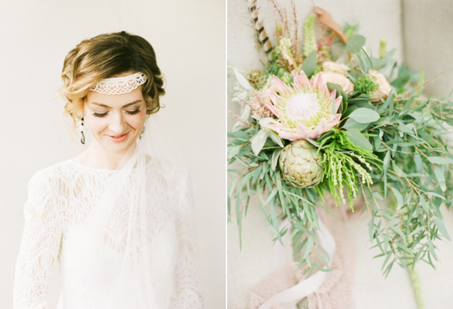 Glamorous Boho Wedding: http://bellesandbubbles.com/glamorous-boho-wedding | Photography: http://marymoon.ru