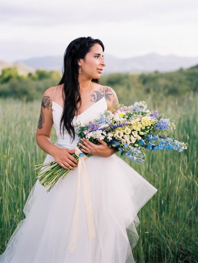 Enchanting Nature Wedding Inspiration | Photos by DeFiore Photography