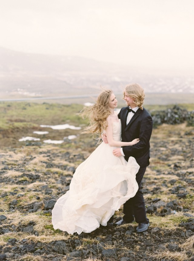 Simplistic Iceland Wedding Inspiration | Photos by Milton Photography