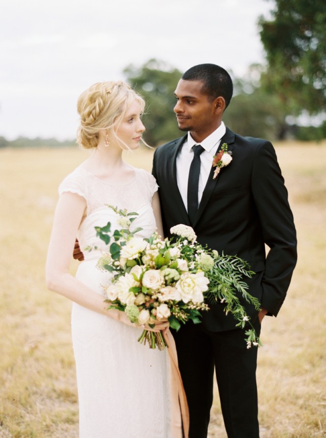 Intimate Black Tie Wedding Inspiration | Photos by Katie Grant