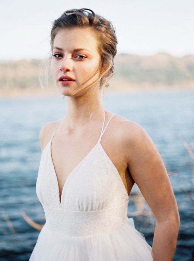 Sunrise Wedding Inspiration with Elizabeth Dye Gowns | Photos by Donny Zavala