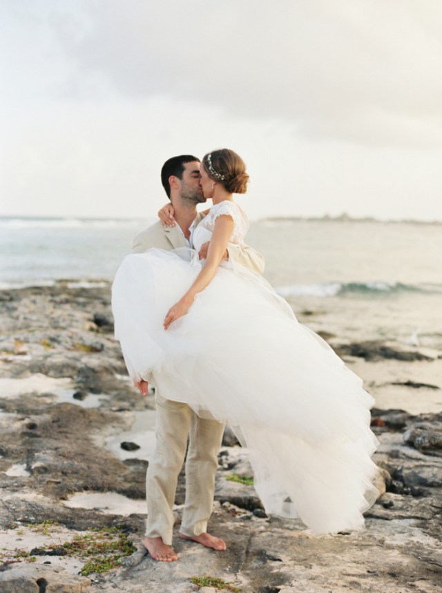 Beach Wedding in Tulum, Mexico | Photos by Michelle Boyd